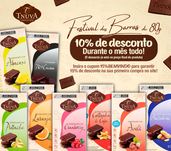 CHOCOLATES VEGANOS TNUVA