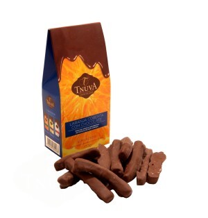TIRAS DE LARANJA AO CHOCOLATE - CAIXA UNITÁRIA 140G