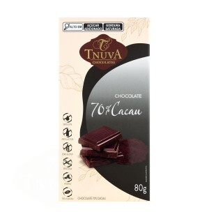 TABLETE CHOCOLATE 70% CACAU 80G